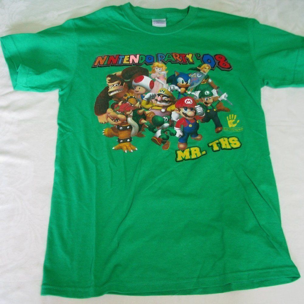 Nintendo Party '08 Kids Helping Kids T-Shirt